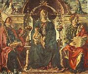 COSSA, Francesco del, Madonna with the Child and Saints dfg